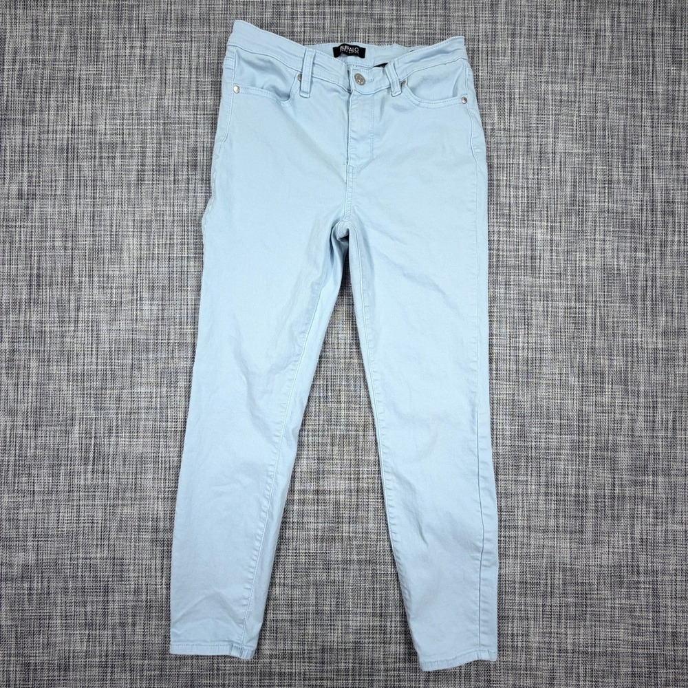 Buffalo David Bitton Womens Jeans 4/27 Havana High Rise Ankle Skinny Light Blue